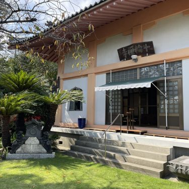 浜松のお寺さんにて